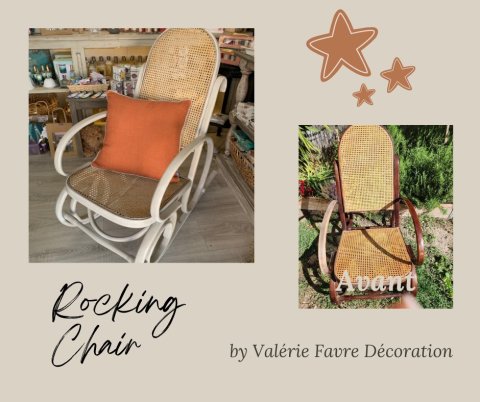 Relooking d'un rocking chair à Martigues